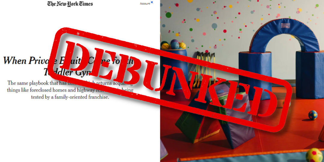 article headline with the words debunked overtop